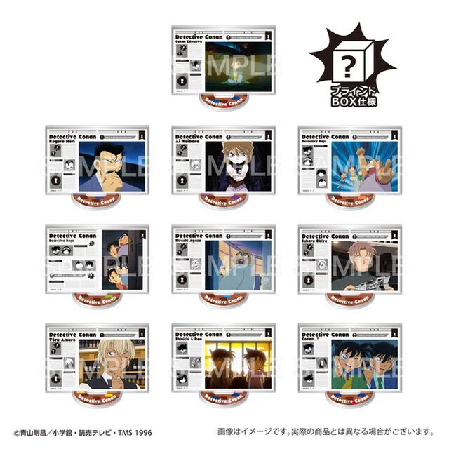 シークレットコレクション　ミニアクリルスタンド　Character Moment Selection　名探偵コナン【単品】（2026年9月上旬以降発売予定）