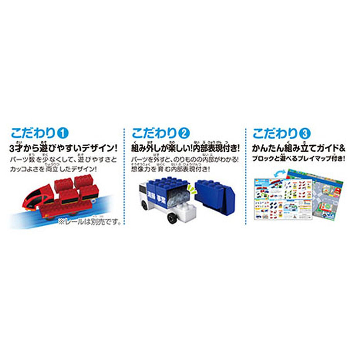 トミカ・プラレールブロック　エントリーセット