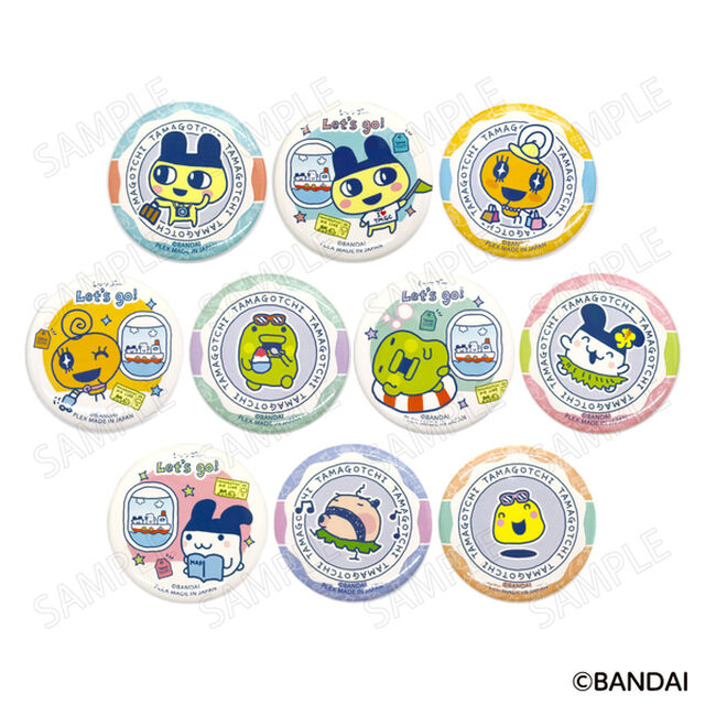たまごっち エンジョイ！トラベル 缶バッジコレクション【単品】