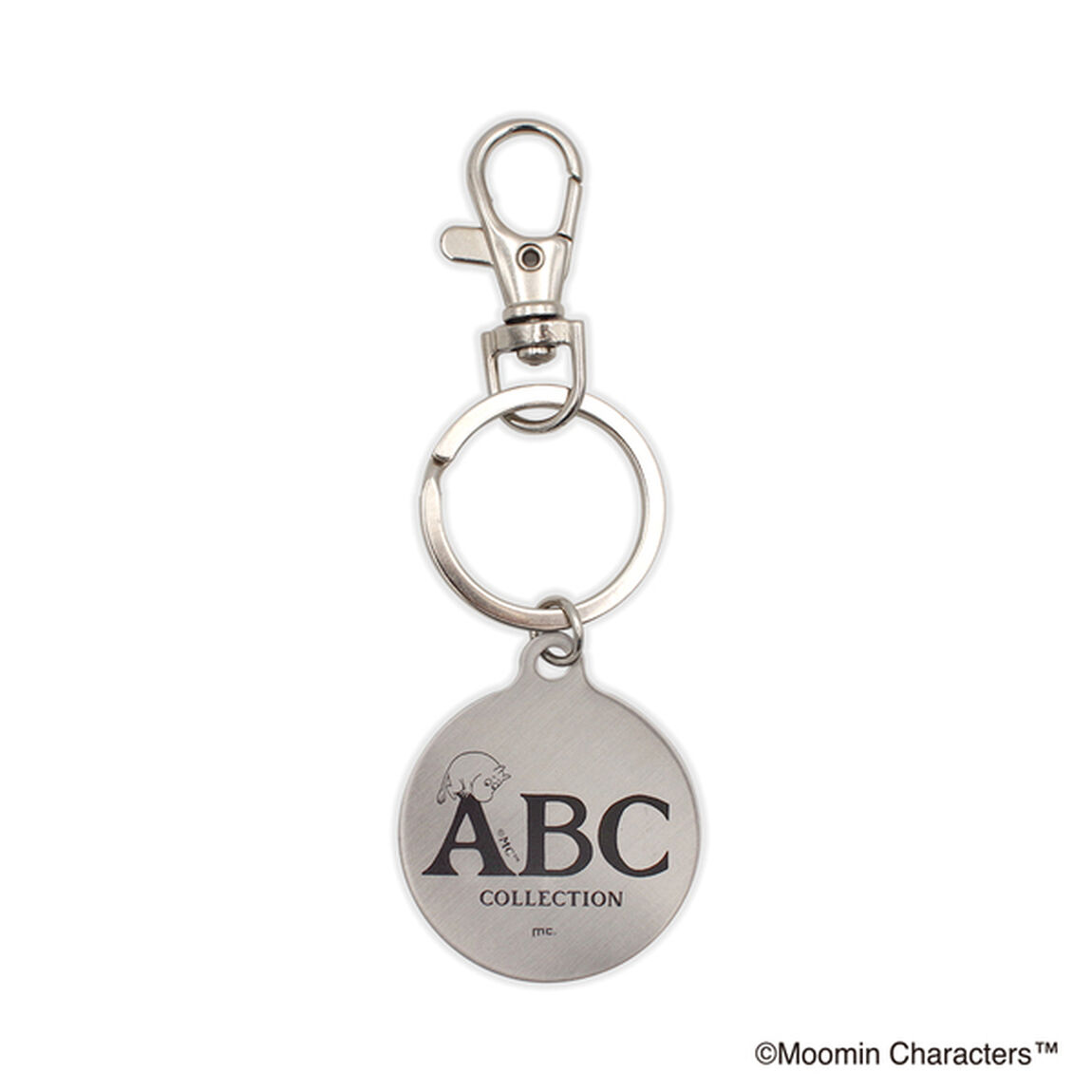 メタルキーホルダー　ムーミン ABC collection BOOKSHELF