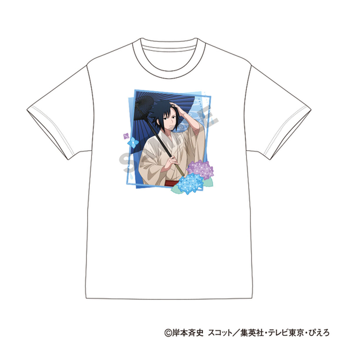 NARUTO-ナルト- 疾風伝　Tシャツ　うちはサスケ　五月雨（2026年6月以降発売予定）