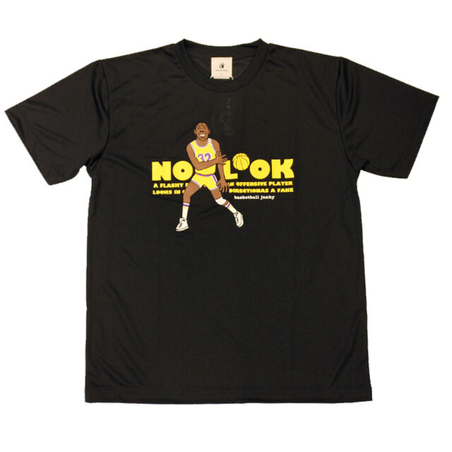 【basketball junky】NO LOOK +32 DryTEE BLK M＜連盟会員限定 学割対象商品＞