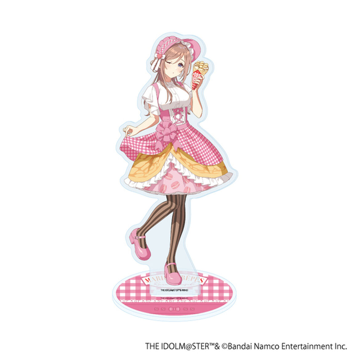 アクリルスタンド「学園アイドルマスター」36/姫崎莉波 クレープ風ドレスver.(描き下ろしイラスト)（2025年6月以降発売予定）