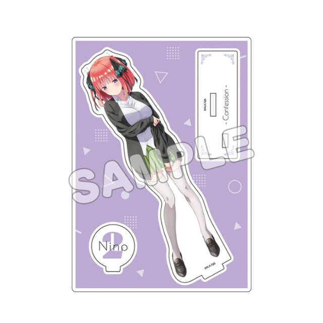 五等分の花嫁∽／アクリルスタンドコレクション_告白／中野二乃（2024年10月以降発売予定）