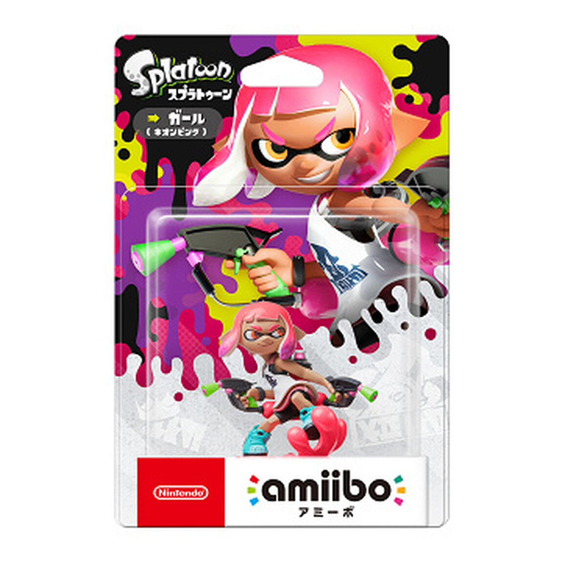 amiibo ガール【ネオンピンク】（スプラトゥーンシリーズ）
