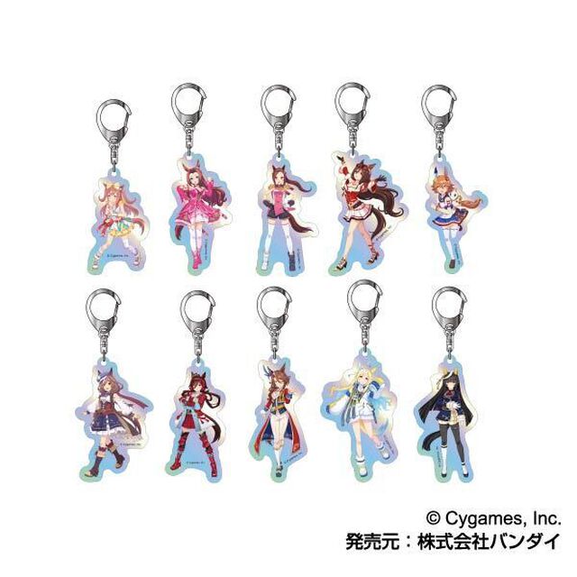 オーロラアクリルキーホルダー　ウマ娘 プリティーダービー C BOX【単品】