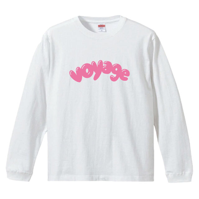 ふかわりょう／voyageロングスリーブTシャツ／ホワイト／M