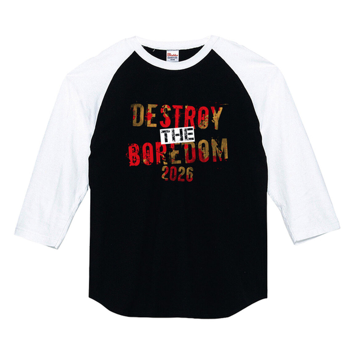 【ANTHEM】DESTROY THE BOREDOM Tour 2026 ベースボールTシャツ Sサイズ