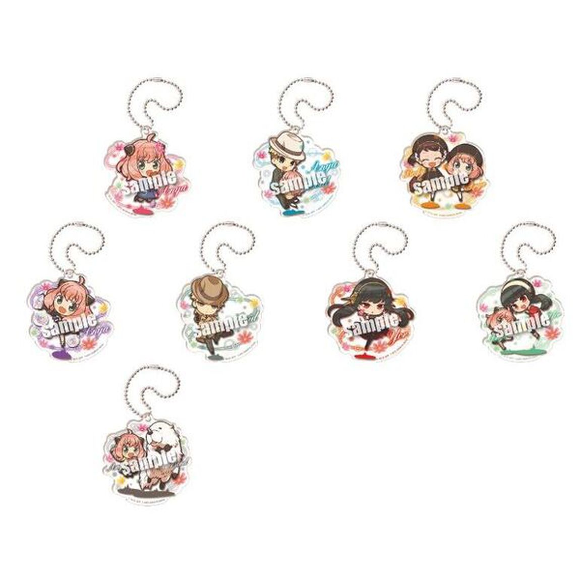 ぴょんコレ SPY&times;FAMILY  オープニング　アクリルキーホルダー【単品】
