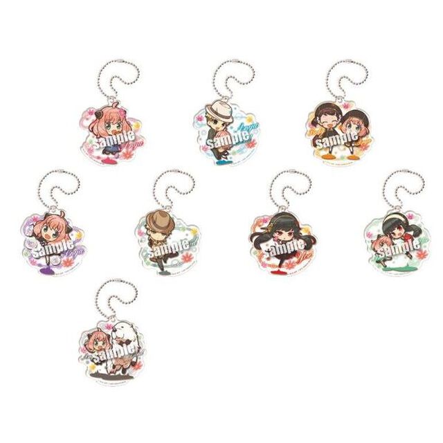 ぴょんコレ SPY&times;FAMILY  オープニング　アクリルキーホルダー【単品】