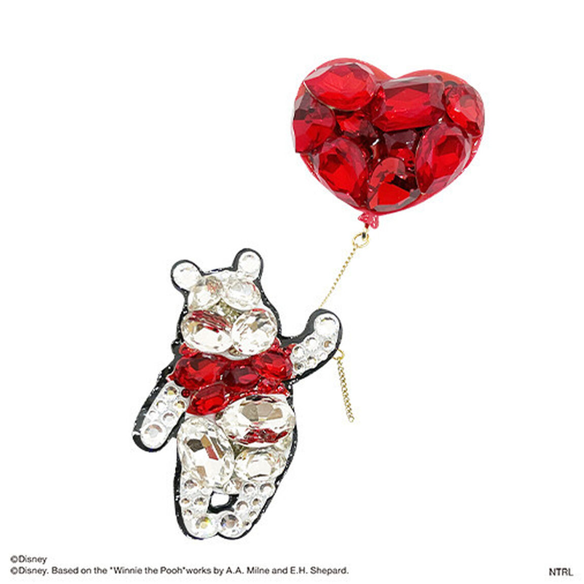 Disney Characters Bijou Brooch／Pooh