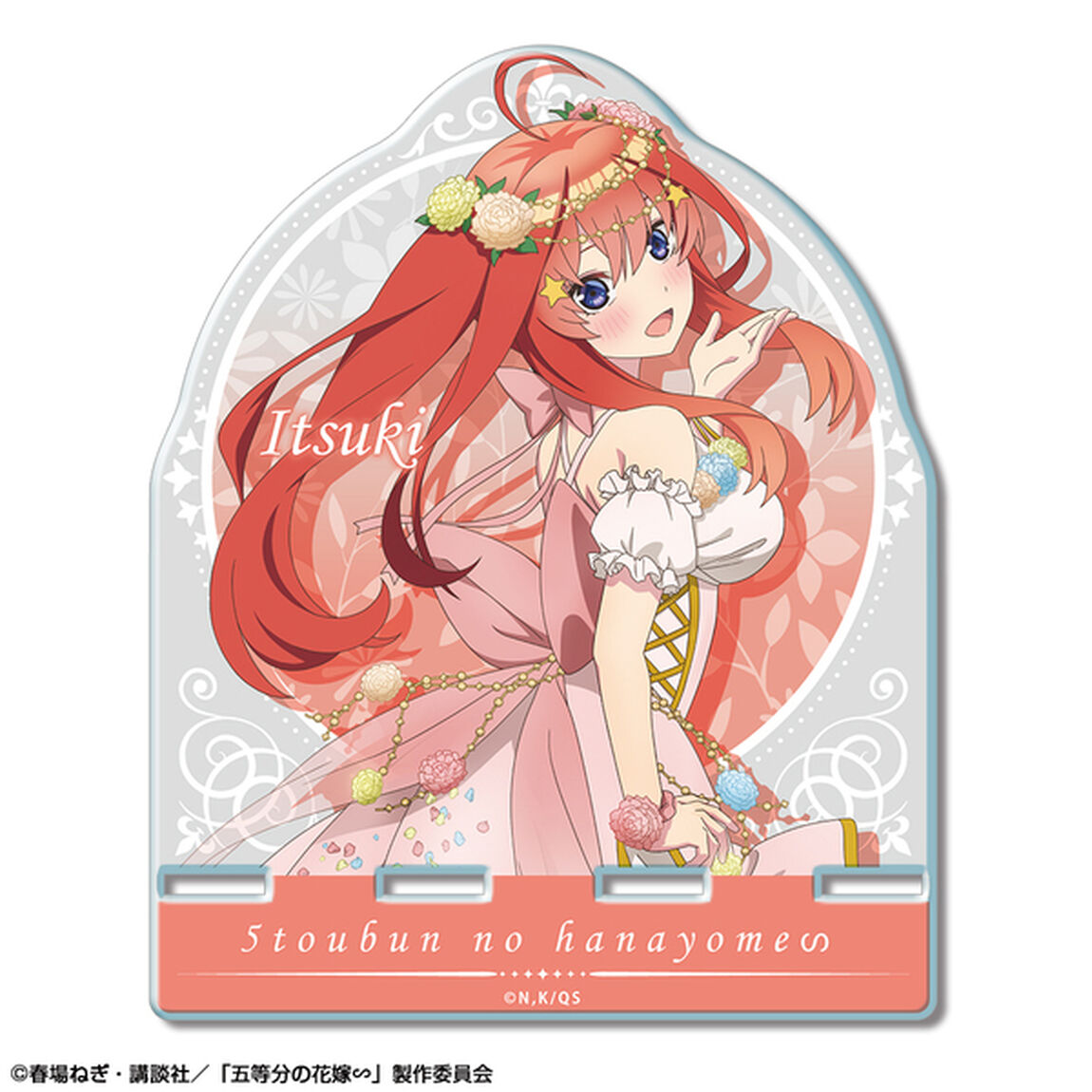 五等分の花嫁∽ アクリルスマホスタンド デザイン05(中野五月/花の妖精ver.)【描き下ろし】