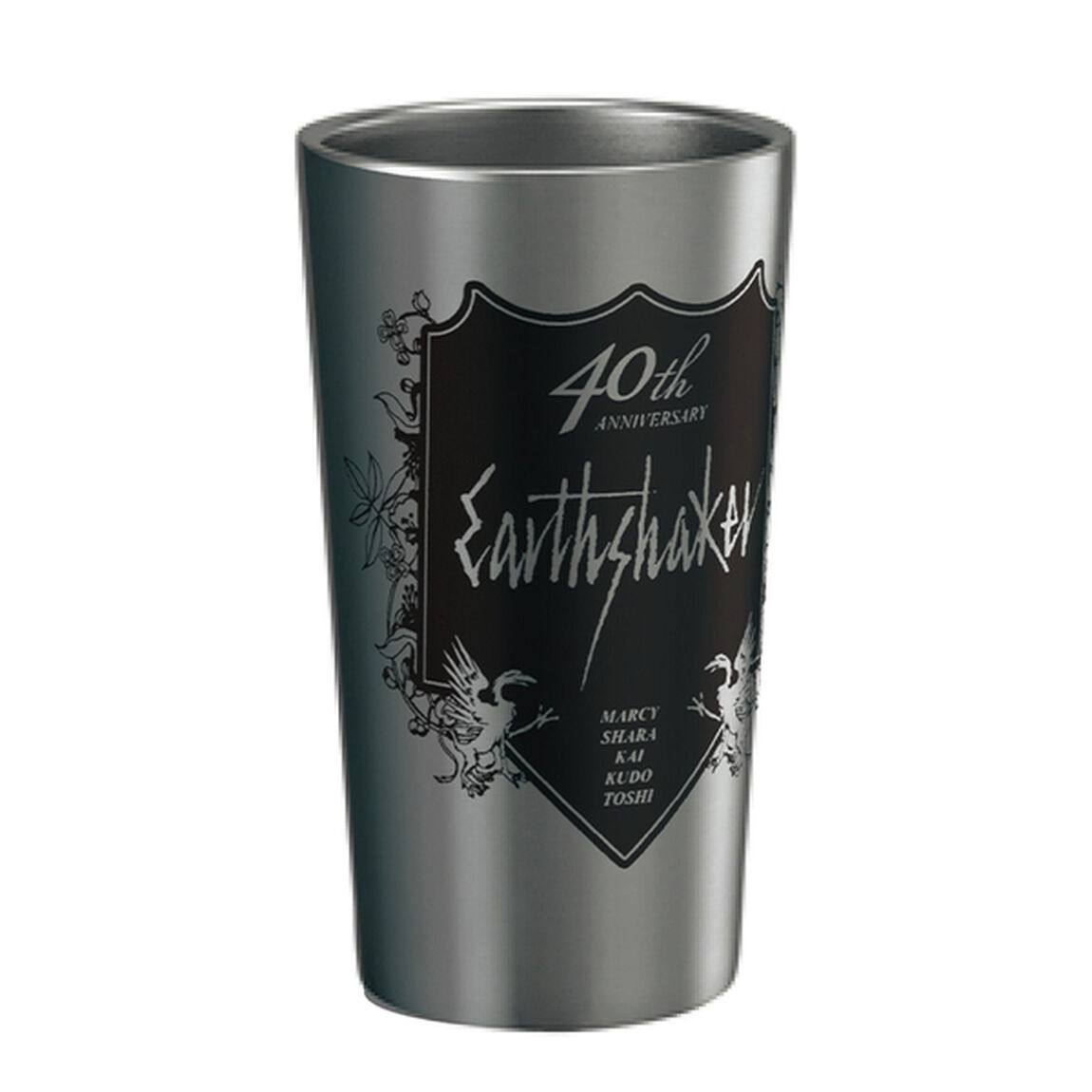 【EARTHSHAKER】 40th Anniversary Goods タンブラー＆メタルコースターセット