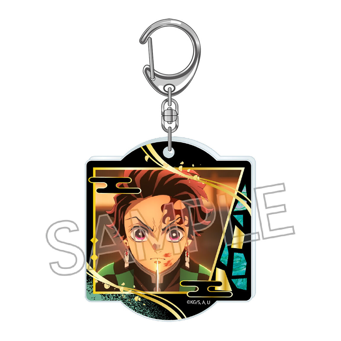 鬼滅の刃 螺鈿風シリーズ　アクリルキーホルダーVol.6　竈門炭治郎（2026年10月以降発売予定）