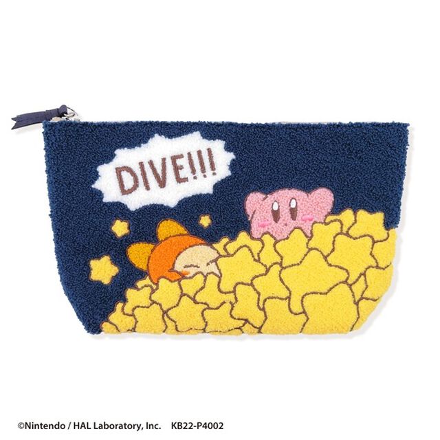 サガラポーチ　ネイビー　星のカービィ