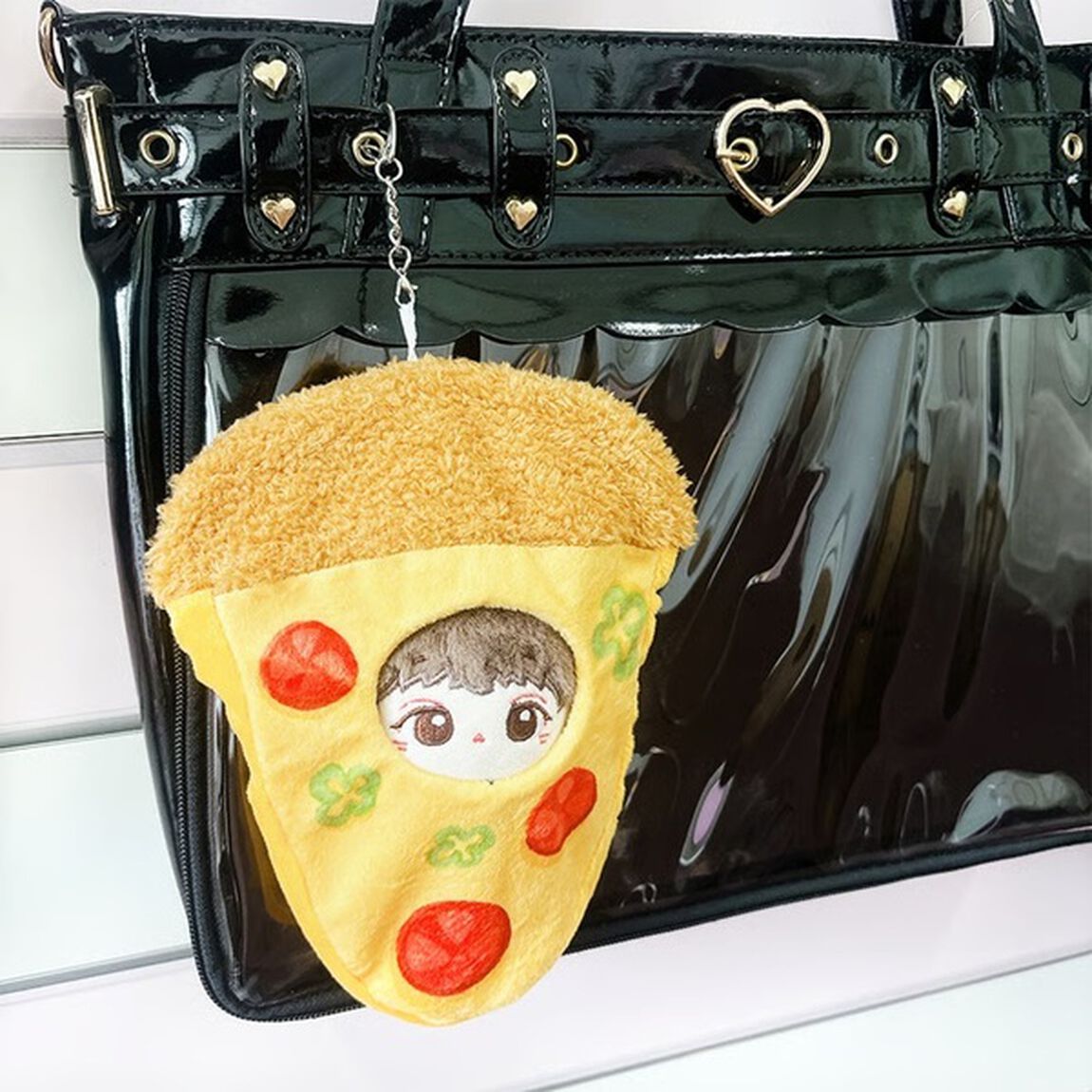 ぬいぐるみ用ピザ型着ぐるみ【10〜15cm用】