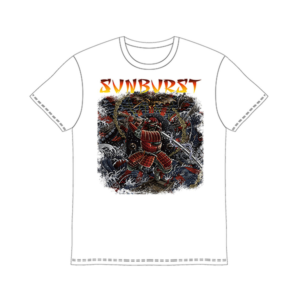 【LOUDNESS】[SUNBURST]Chapter2 Tシャツ【WHT】／　Lサイズ