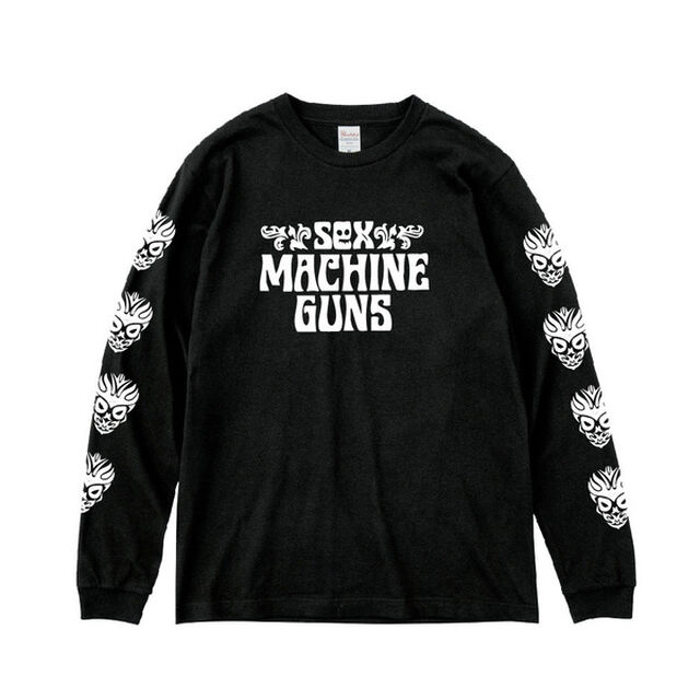 SEX MACHINEGUNS 復刻ロゴロングスリーブTシャツ黒  XLサイズ