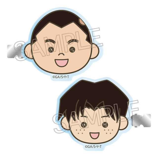 名探偵コナン 前髪クリップ Vol.4 -フェイス-　小嶋元太&円谷光彦（2025年11月下旬以降発売予定）