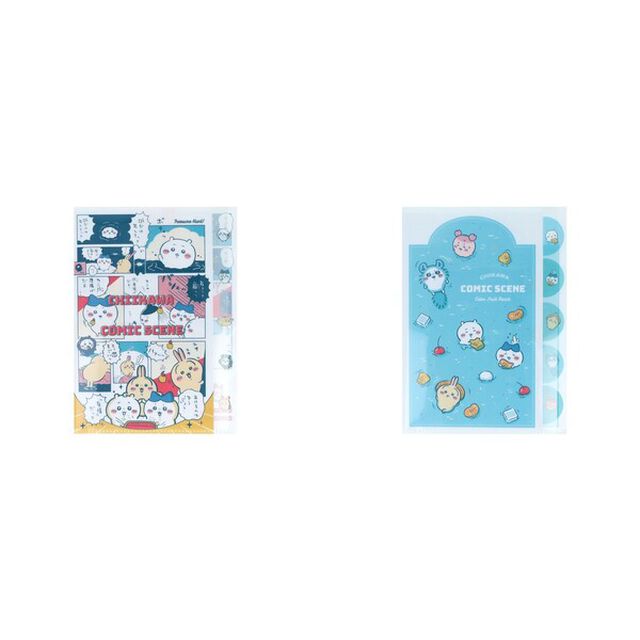 【セット】ダイカットクリアファイル５Ｐ　ちいかわ　ＣＳ　お宝/フルーツポンチ