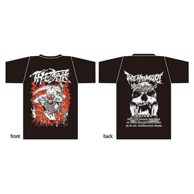 【THE 冠】地獄で会いましょう2023ツアーＴシャツ　赤バージョン　XLサイズ