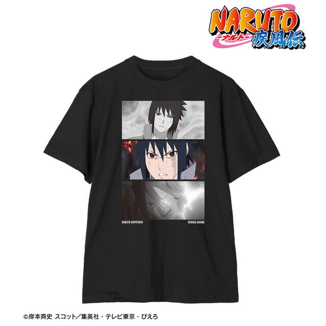 NARUTO-ナルト- 疾風伝 うちはサスケ 場面写Tシャツレディース(サイズ/L)（2026年6月上旬以降発売予定）