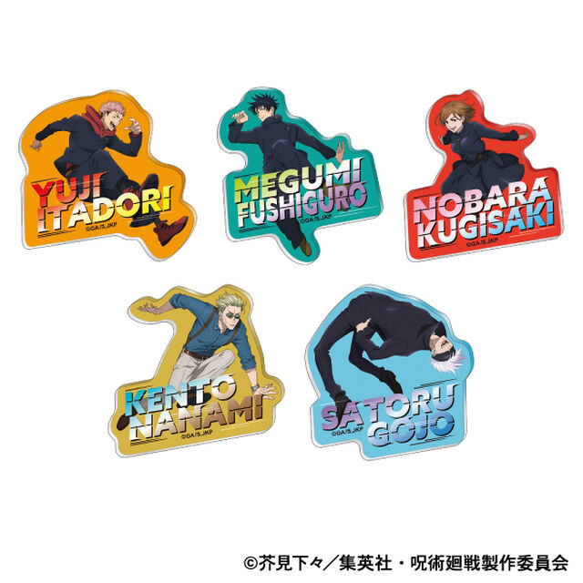呪術廻戦　第2期 アクリルマグネットコレクション／パルクール【BOX】（2025年10月中旬以降発売予定）