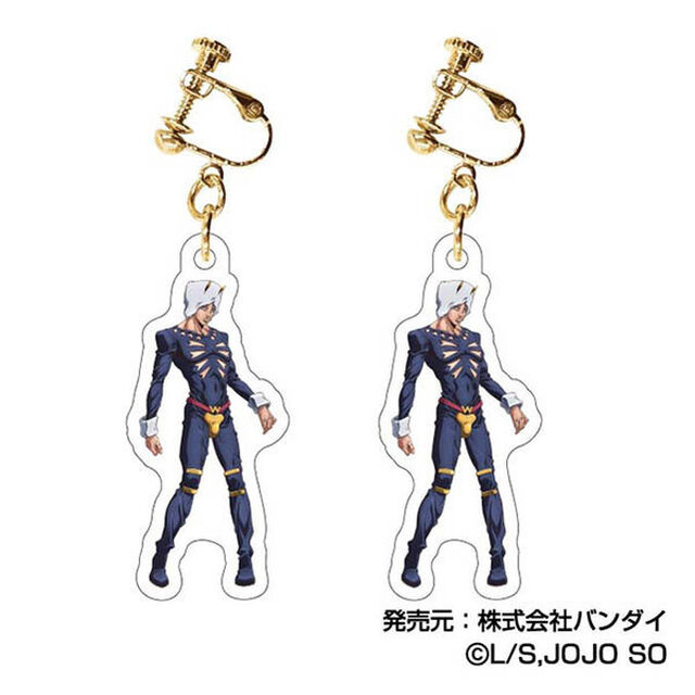 Clearイヤリング ジョジョの奇妙な冒険 ストーンオーシャン02 ウェザー・R（2025年12月以降発売予定）