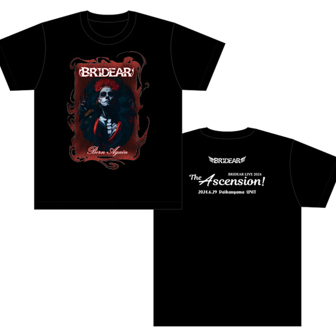 【BRIDEAR】Tシャツ <Born Again> XLサイズ