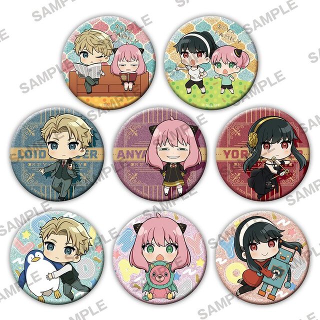 SPY&times;FAMILY キラキラ缶バッジ vol.2【単品】