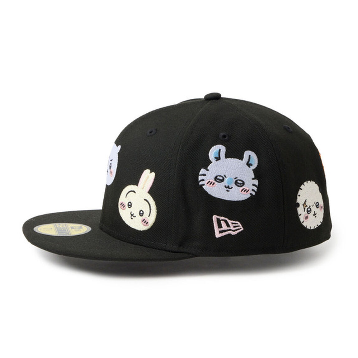 59FIFTY ちいかわ / キャラALL OVER ブラック Sizes：8