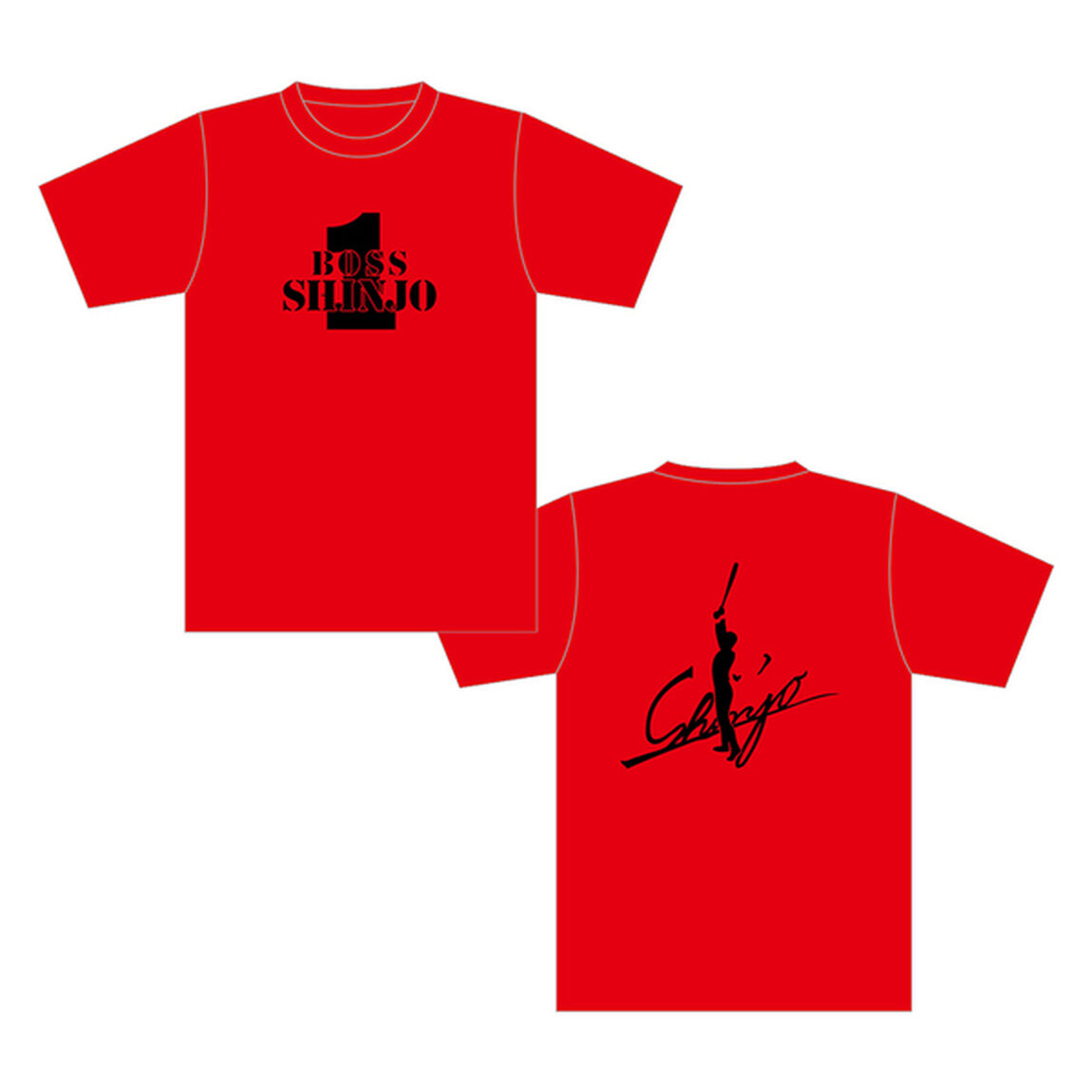 BOSS SHINJO Tシャツ RD　Lサイズ