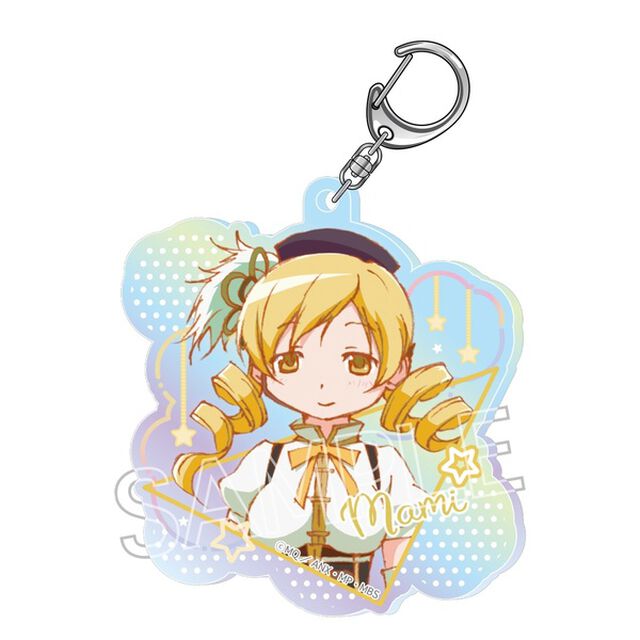魔法少女まどか☆マギカ シャインシリーズ　オーロラアクリルキーホルダー　巴マミ【再販】