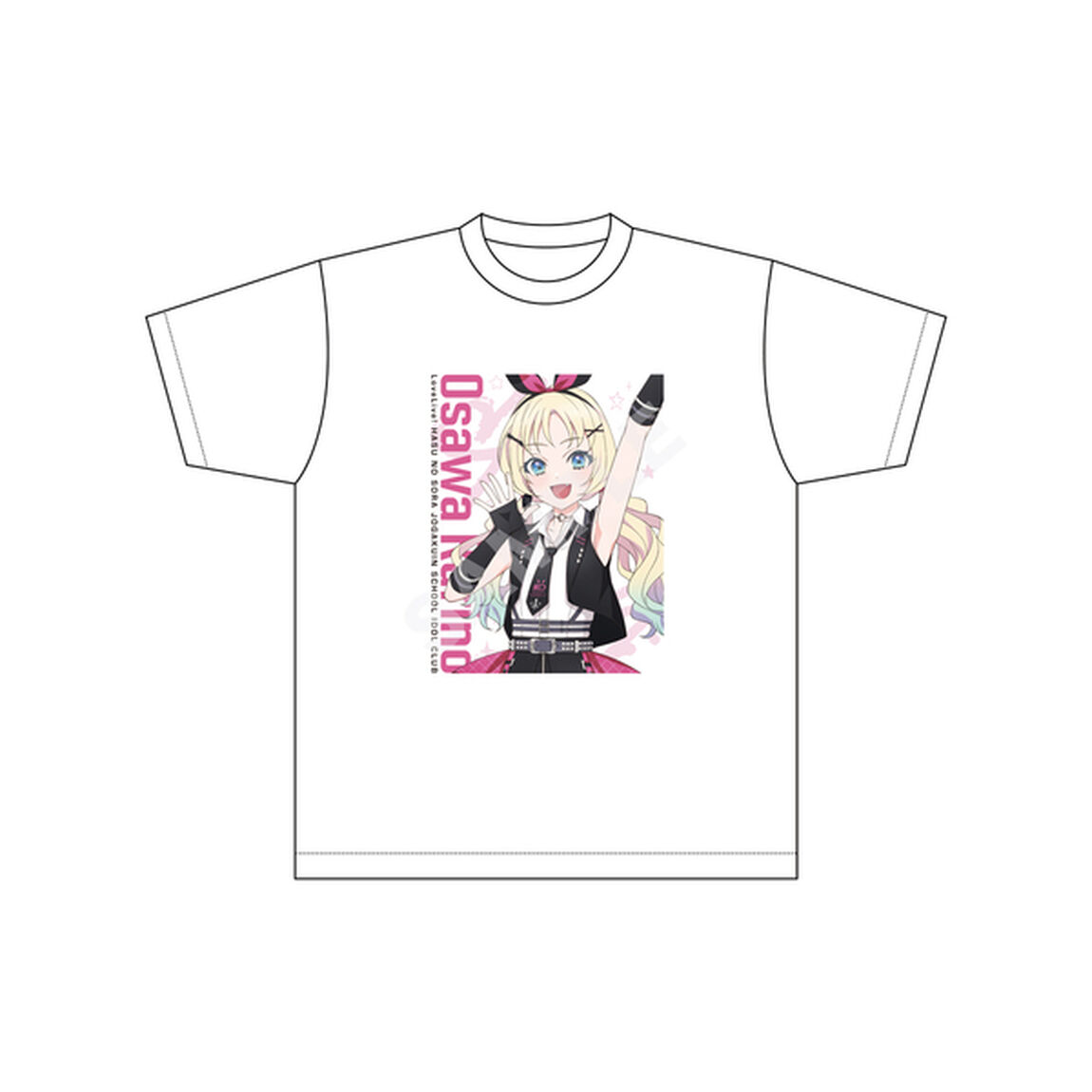 【ラブライブ！蓮ノ空女学院スクールアイドルクラブ】アイドゥーミー！ ver. Tシャツ /C 大沢 瑠璃乃（2025年11月以降発売予定）