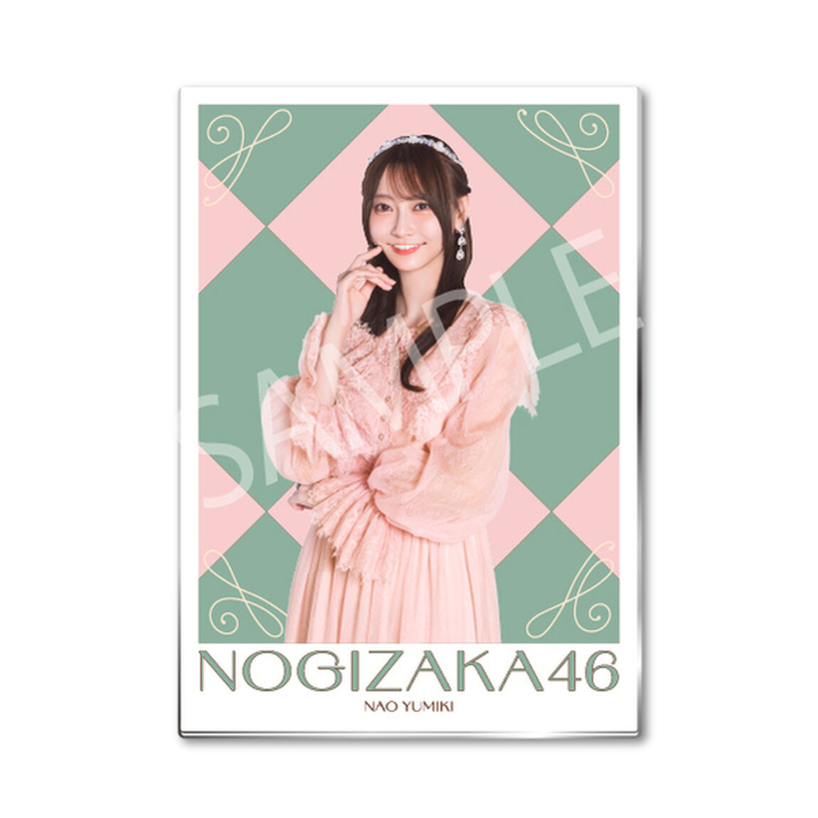 【乃木坂46】メタルディスプレイ「弓木 奈於」（セブンネットショッピング限定）