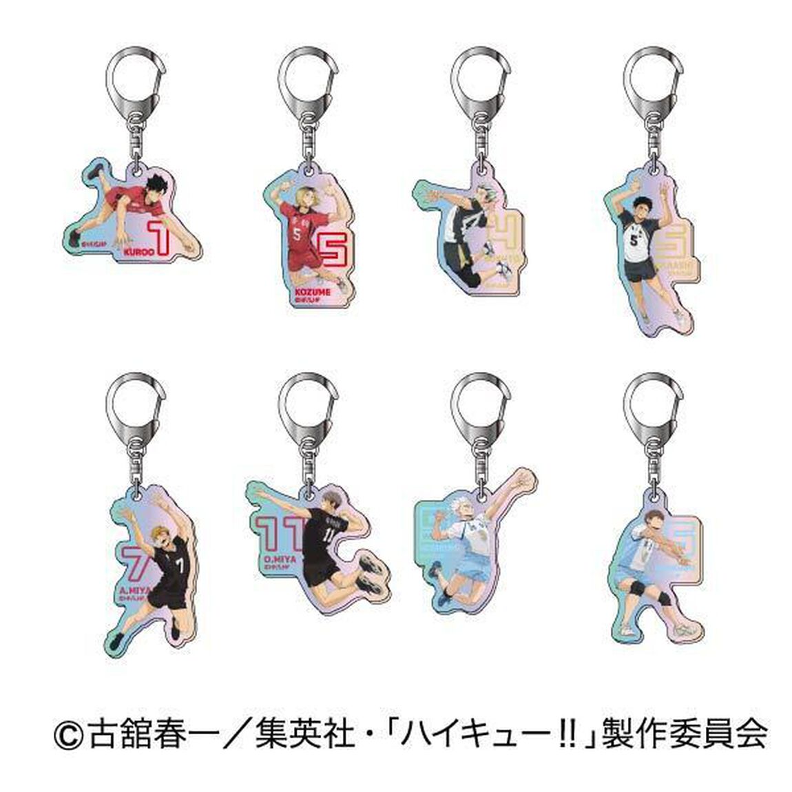 オーロラアクリルキーホルダー　ハイキュー!! Vol.2【BOX】(2026年1月以降発売予定)