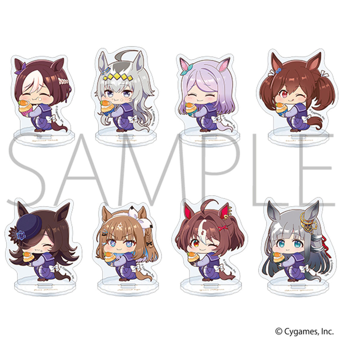 ウマ娘 プリティーダービー かぷりっこ ほおばるアクリルスタンドコレクション【単品】