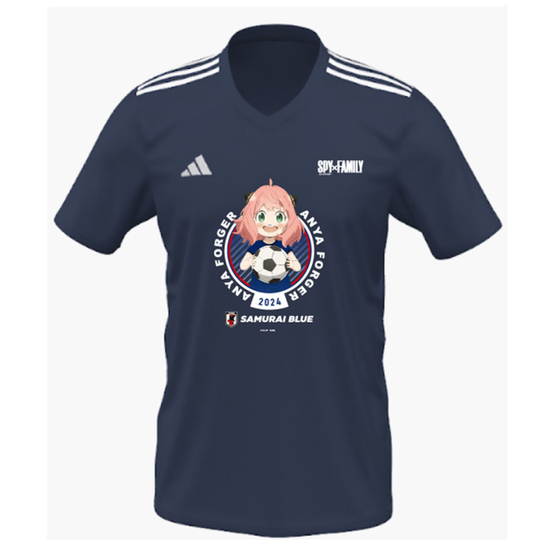 SPY&times;FAMILY Tシャツ サッカー日本代表ver.（紺・M）