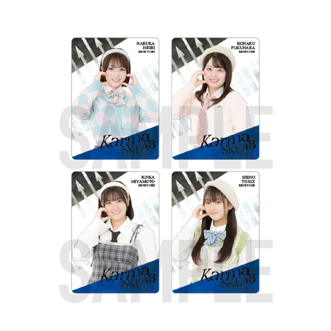 【SKE48】35th SG「Karma」チーム別クリアトレーディングカード（ランダム全16種+特別仕様16種）【研究生】