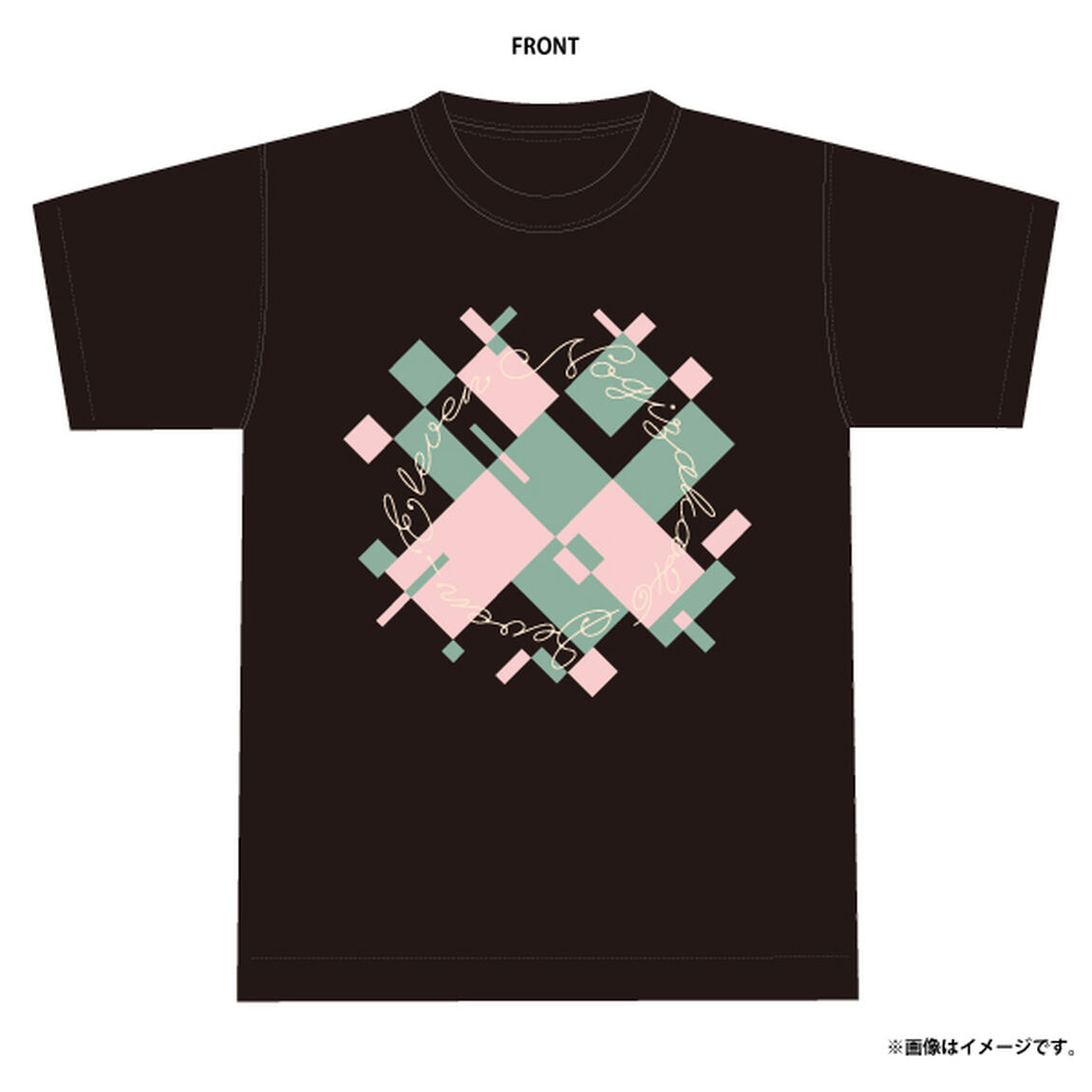 【乃木坂46】Tシャツ黒<S>（セブンネットショッピング限定）