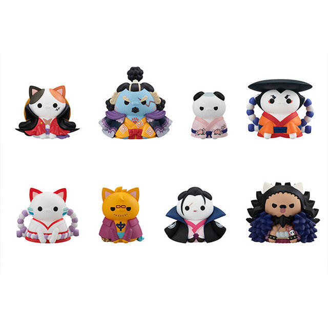MEGA CAT PROJECT ワンピース ニャンピースニャーン！ルフィとワノ国編でござる【再販】【BOX】