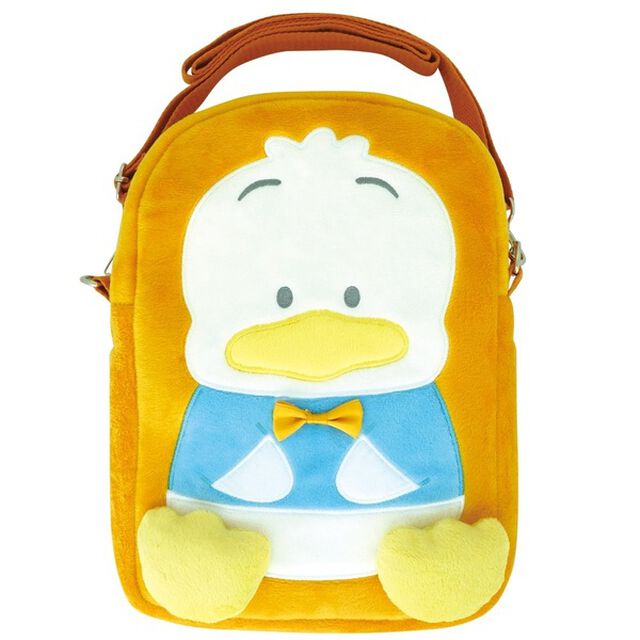 ぬいぐるみポシェット　サンリオキャラクターズ　あひるのペックル