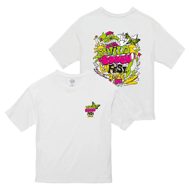 WILD BUNCH FEST. 2026 ゆかり TEE ホワイト Sサイズ
