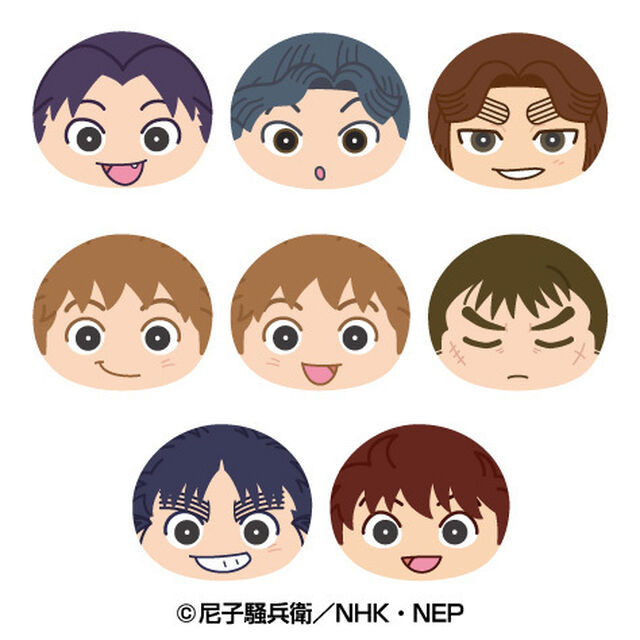 忍たま乱太郎 おまんじゅうにぎにぎマスコット伍【単品】