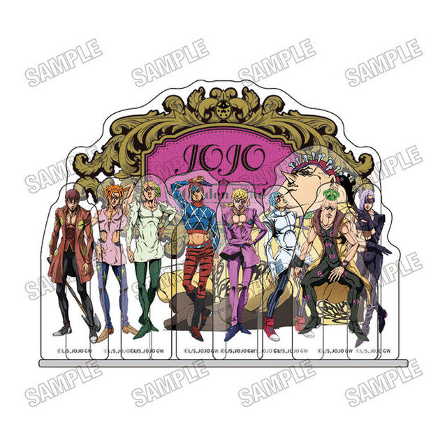 アニメ『ジョジョの奇妙な冒険 黄金の風』 アクリルジオラマ【RE】1