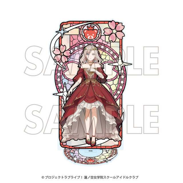 ラブライブ！蓮ノ空女学院スクールアイドルクラブ&times;石川県コラボ第四弾 ステンドグラスアクリルスタンド セラス・柳田・リリエンフェルト（2026年7月以降発売予定）