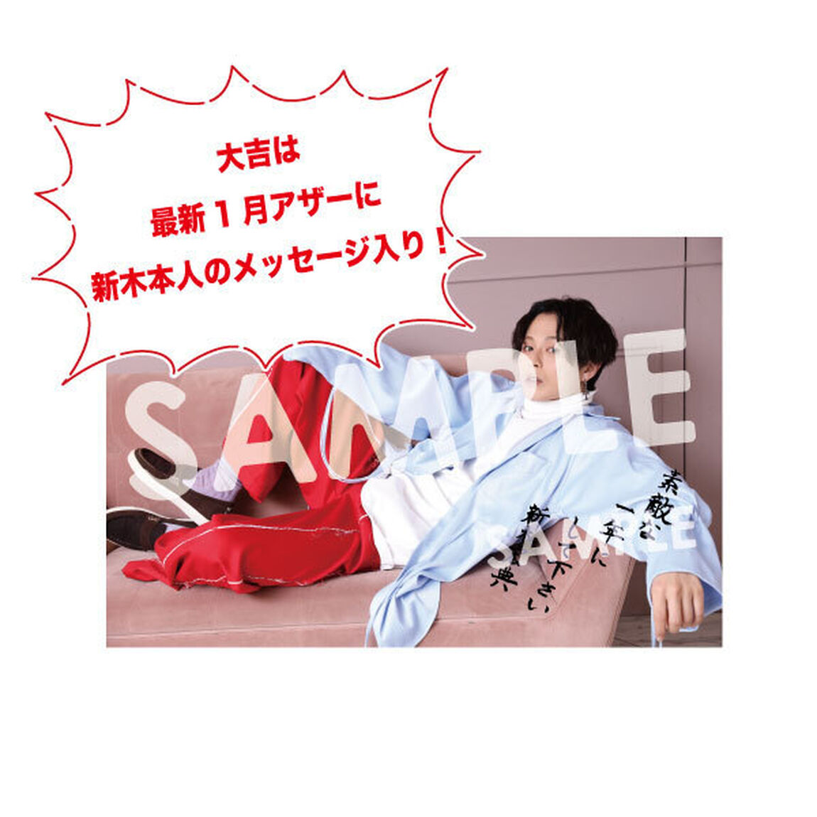 新木宏典 2024 福ブロマイド