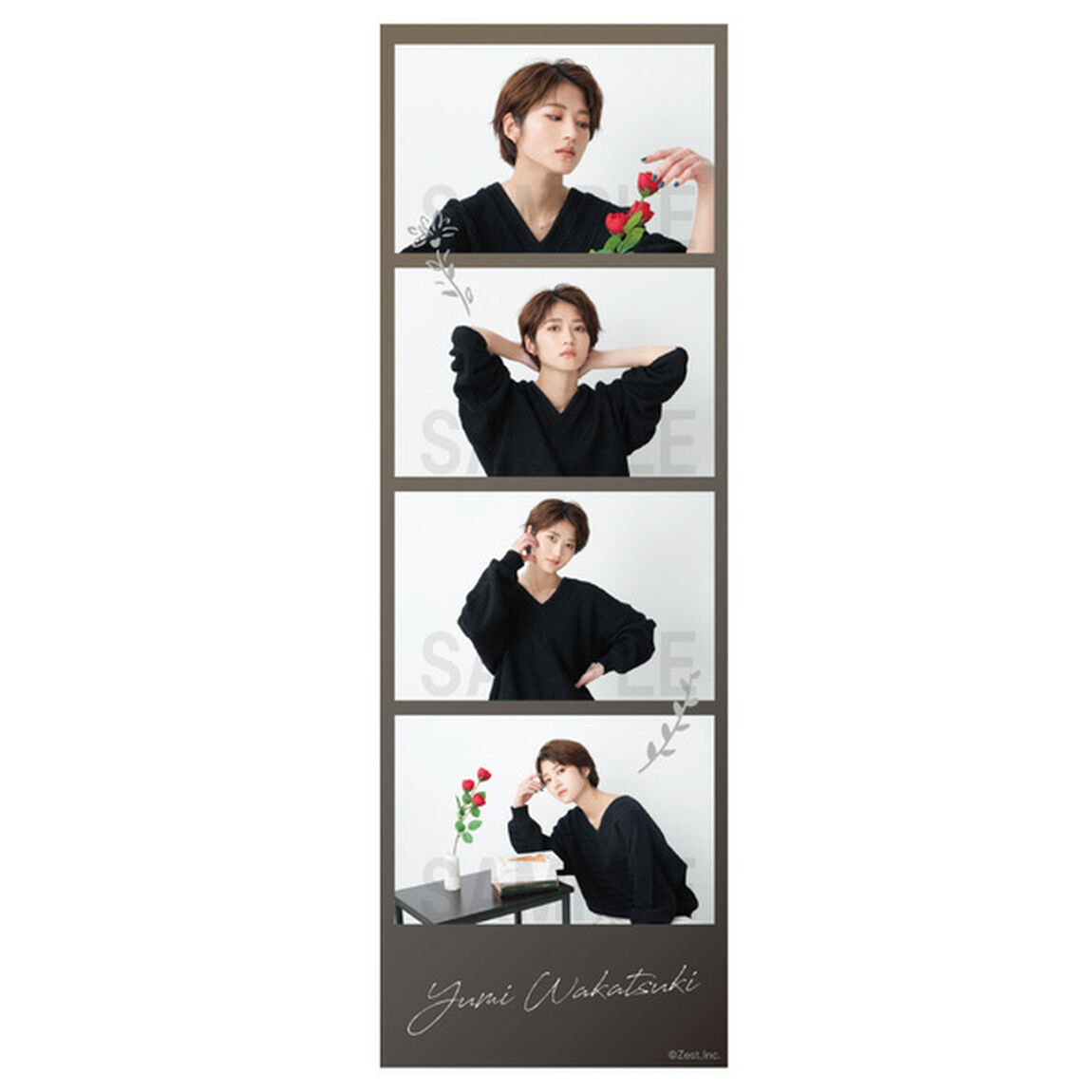 【若月佑美】2024BIRTHDAY GOODS 4カットステッカー(クールver.)