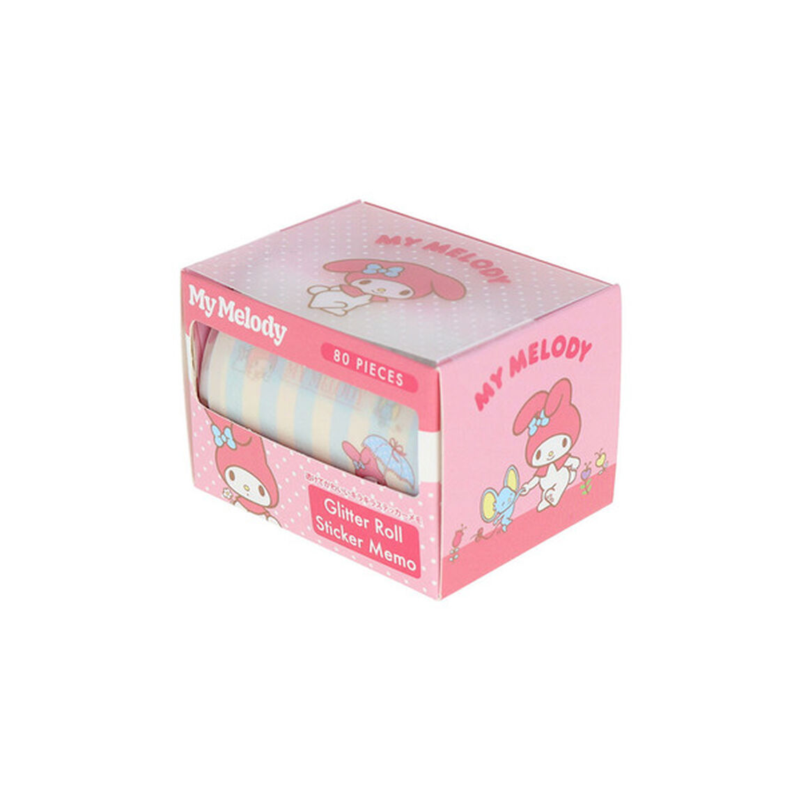 グリッターロール付箋　Petit Collection Sanrio Characters　マイメロディ（2025年10月以降発売予定）