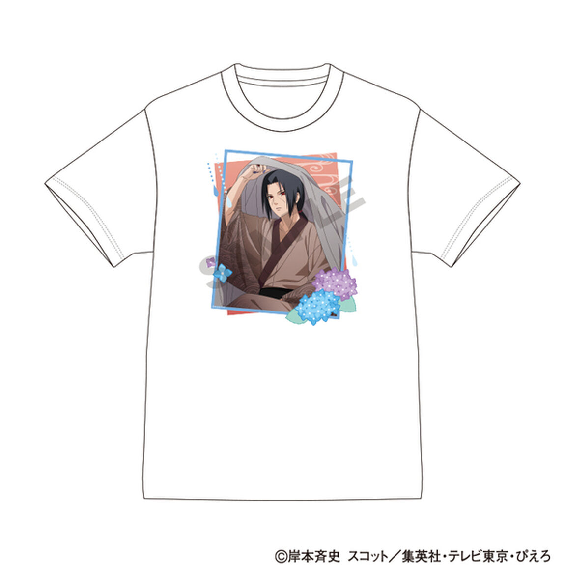 NARUTO-ナルト- 疾風伝　Tシャツ　うちはイタチ　五月雨（2026年6月以降発売予定）